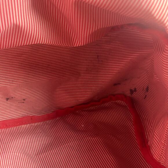 Herschel Classic Backpack Navy Blue Medium Unisex Striped Lining Durable - Picture 12 of 15